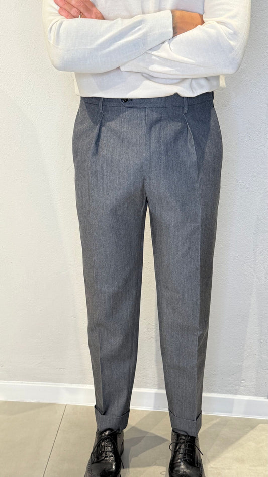 CHIAIALONGSB1201/DKGREY - PANTALONE - BERWICH