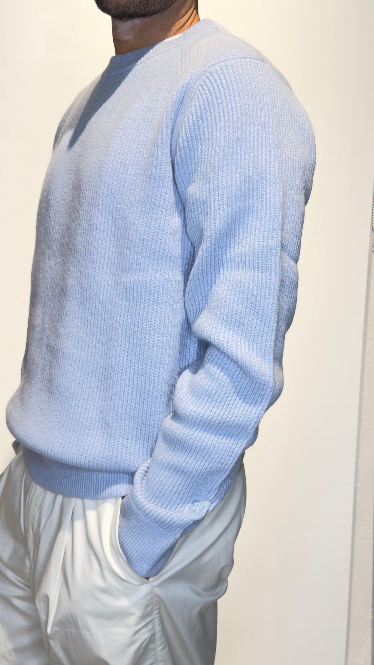 12136/DUSTYBLUE - MAGLIA - GABBA