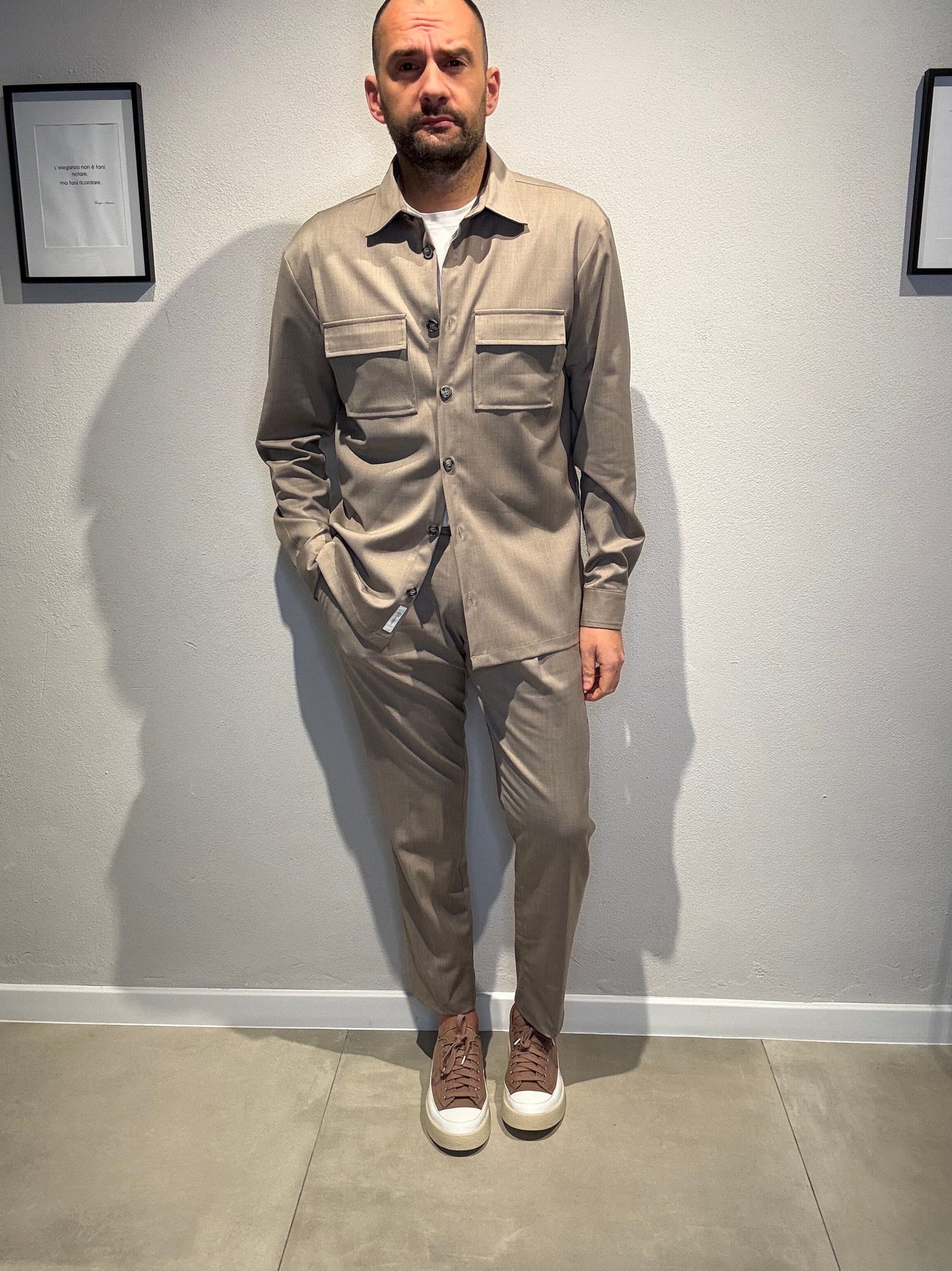 GAETANOT109/SABBIA - OVERSHIRT - VANDOM