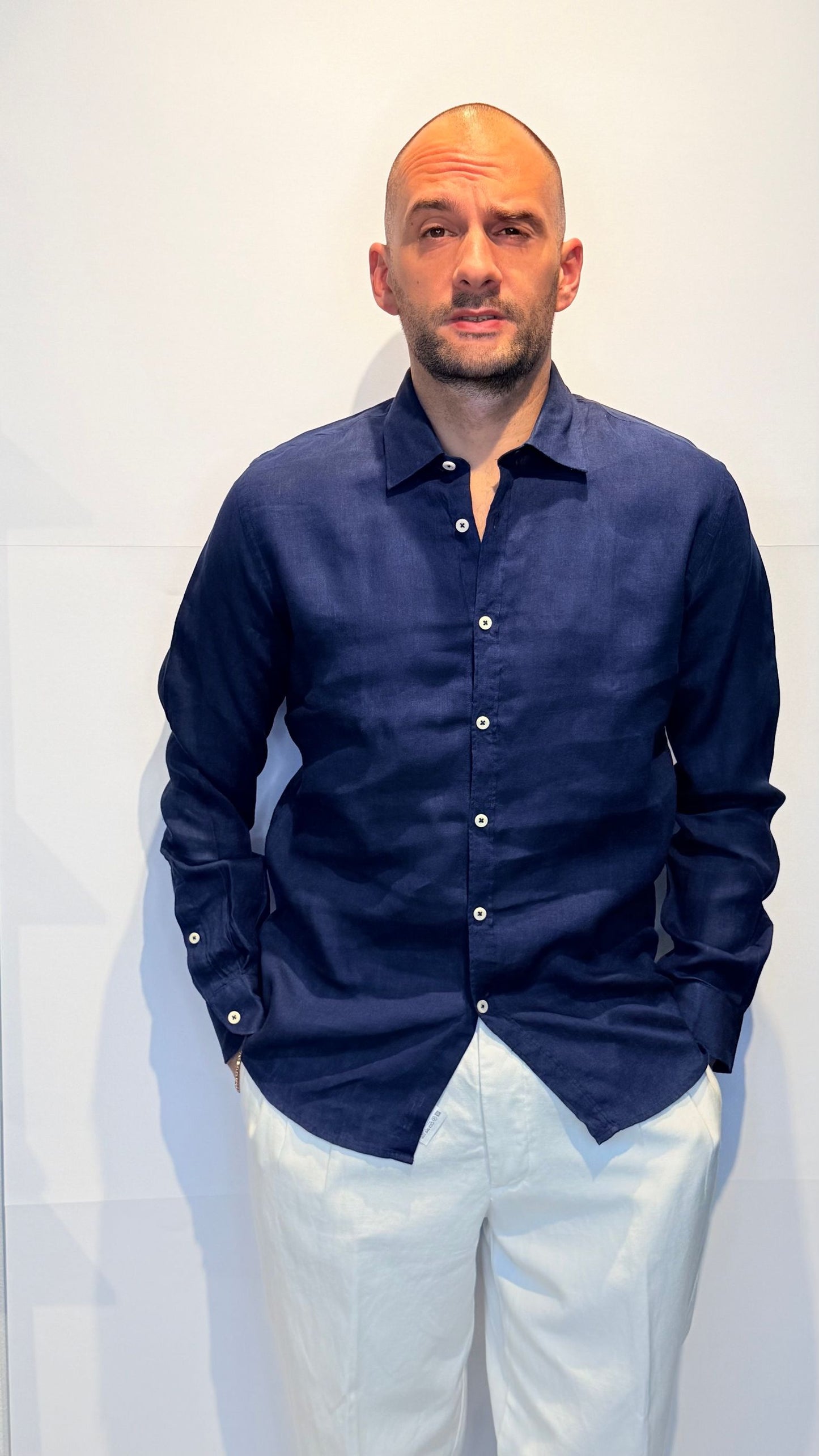 26S18CA-200NAVYBLUE - CAMICIA - PHILOTINTO