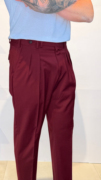 P1682/BORDEAUX - PANTALONE - IDENTITA' ITALIANA