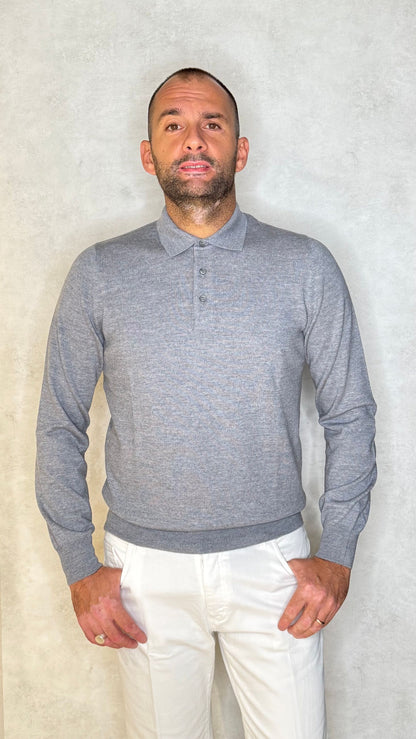 TENNIS55112/14290/GRIGIO - POLO - aplomb