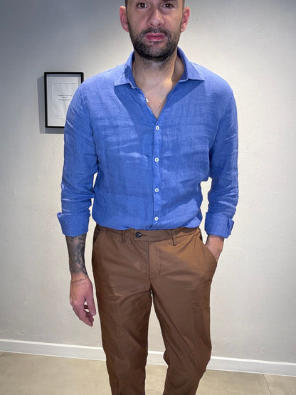 25S18CALINEN/CAPRIBLUE - CAMICIA - PHILOTINTO