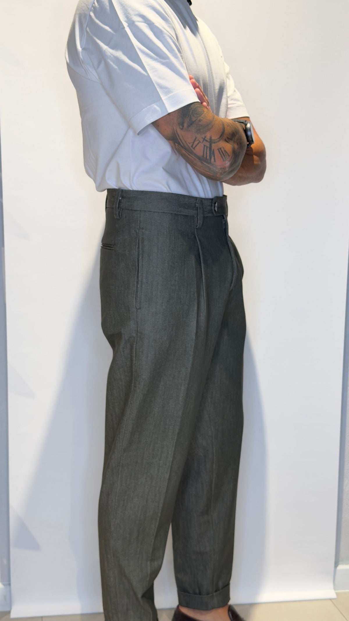 CAPRIDENIM/VERDE - PANTALONE - PRODOTTO