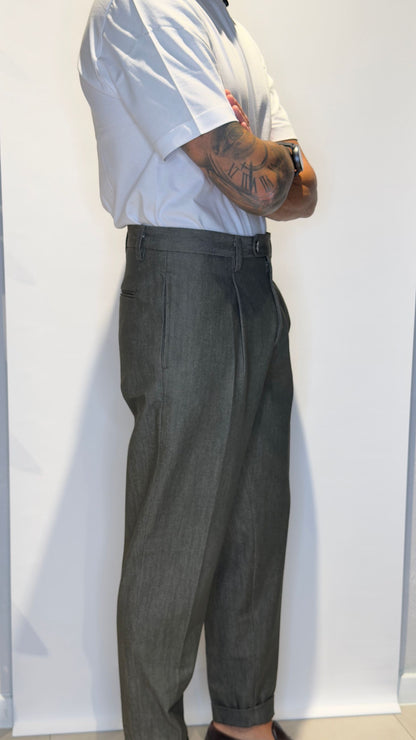 CAPRIDENIM/VERDE - PANTALONE - PRODOTTO