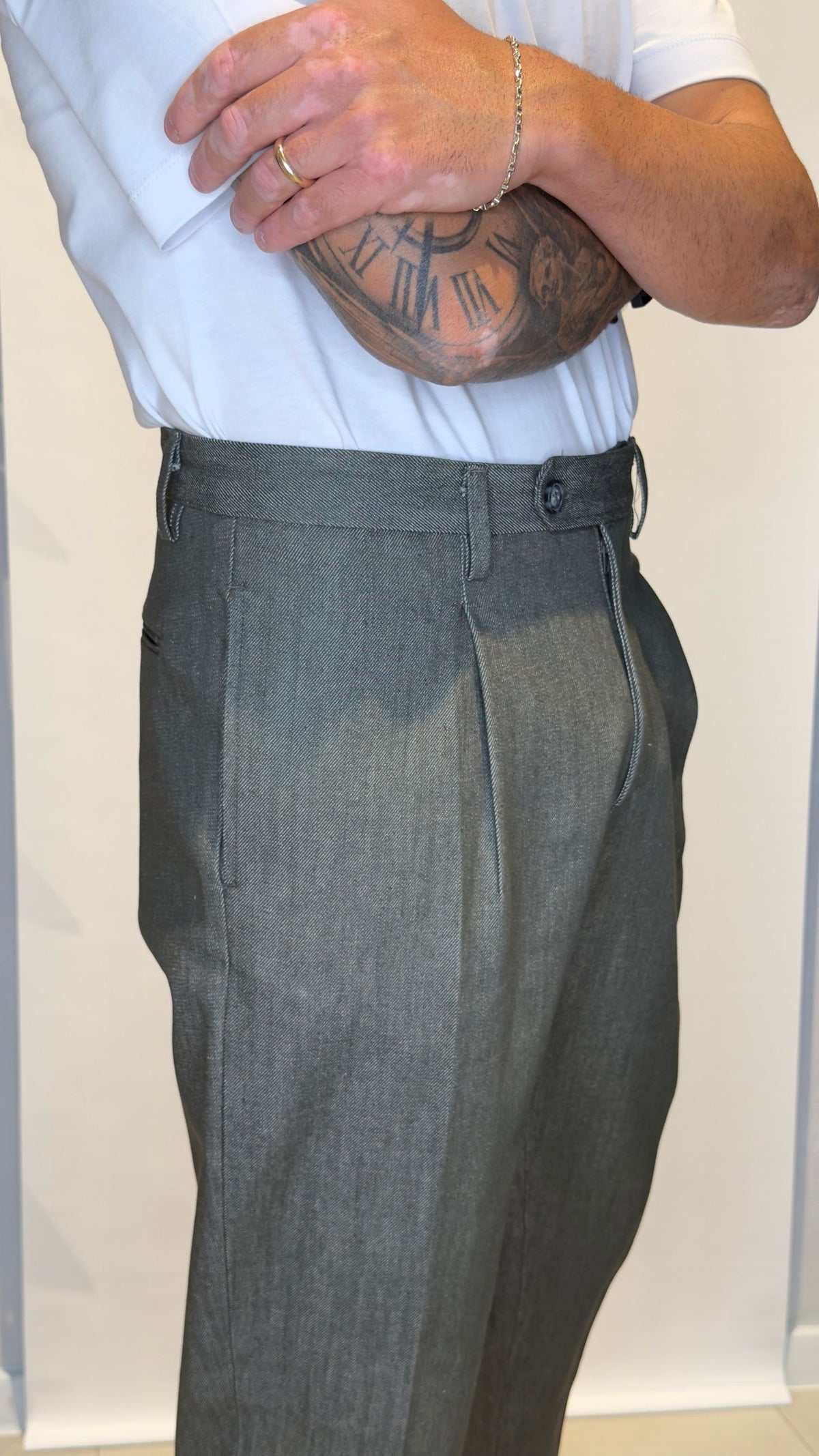 CAPRIDENIM/VERDE - PANTALONE - PRODOTTO