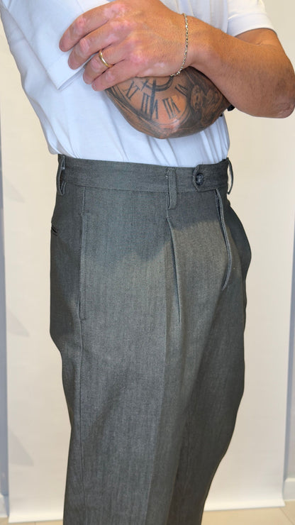 CAPRIDENIM/VERDE - PANTALONE - PRODOTTO
