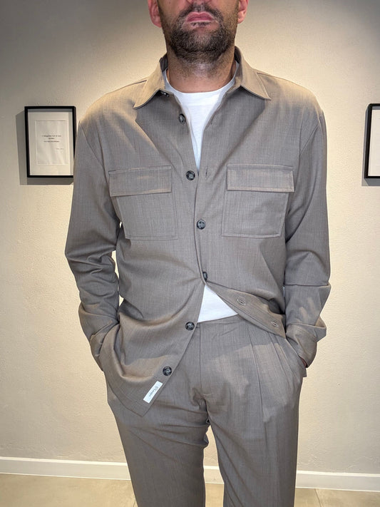 GAETANOT109/SABBIA - OVERSHIRT - VANDOM