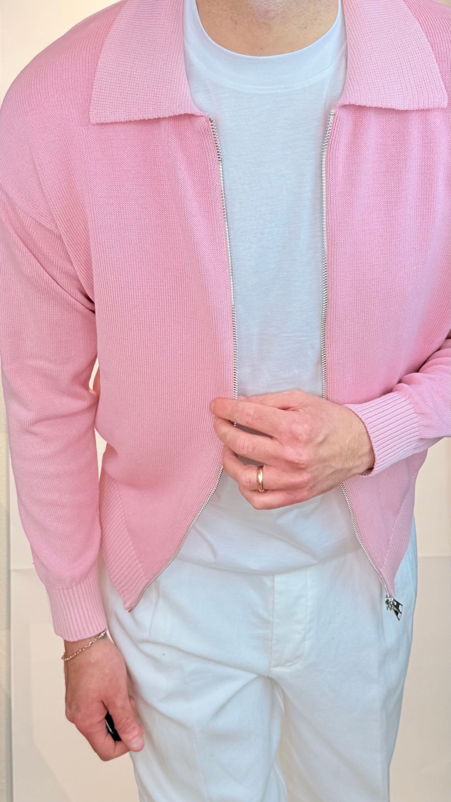 FX9607/PINK - CARDIGAN - PRIVATI