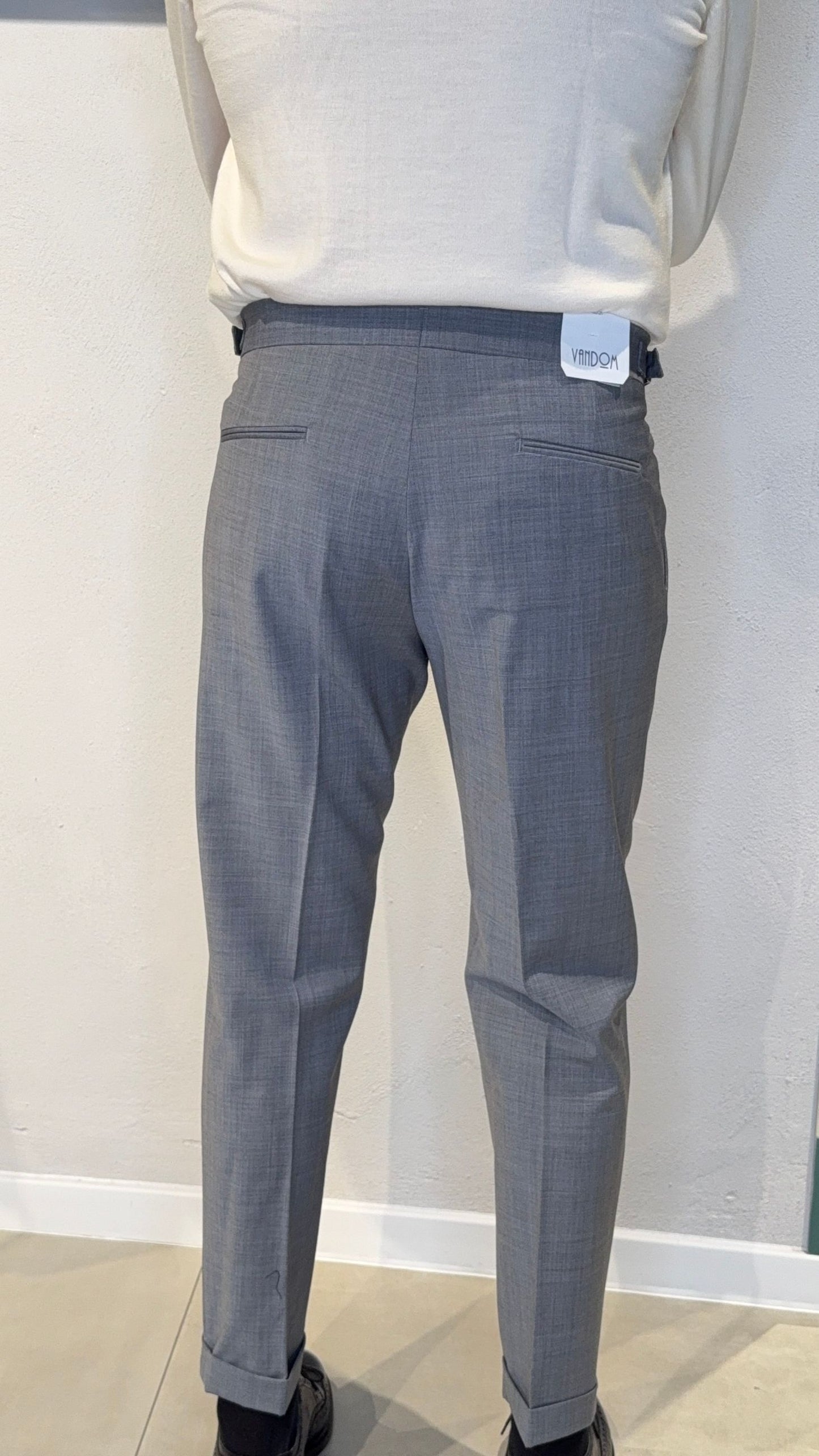 GIOVANNIT244/GRIGIO - PANTALONE - VANDOM