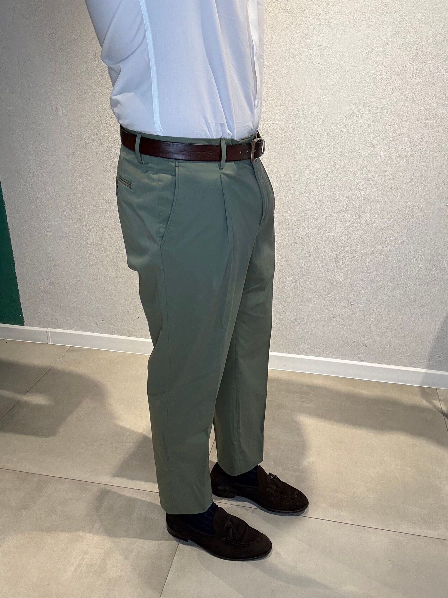 PANTALONEA71PP210/SALVIA - PANTALONE - IDENTITA' ITALIANA