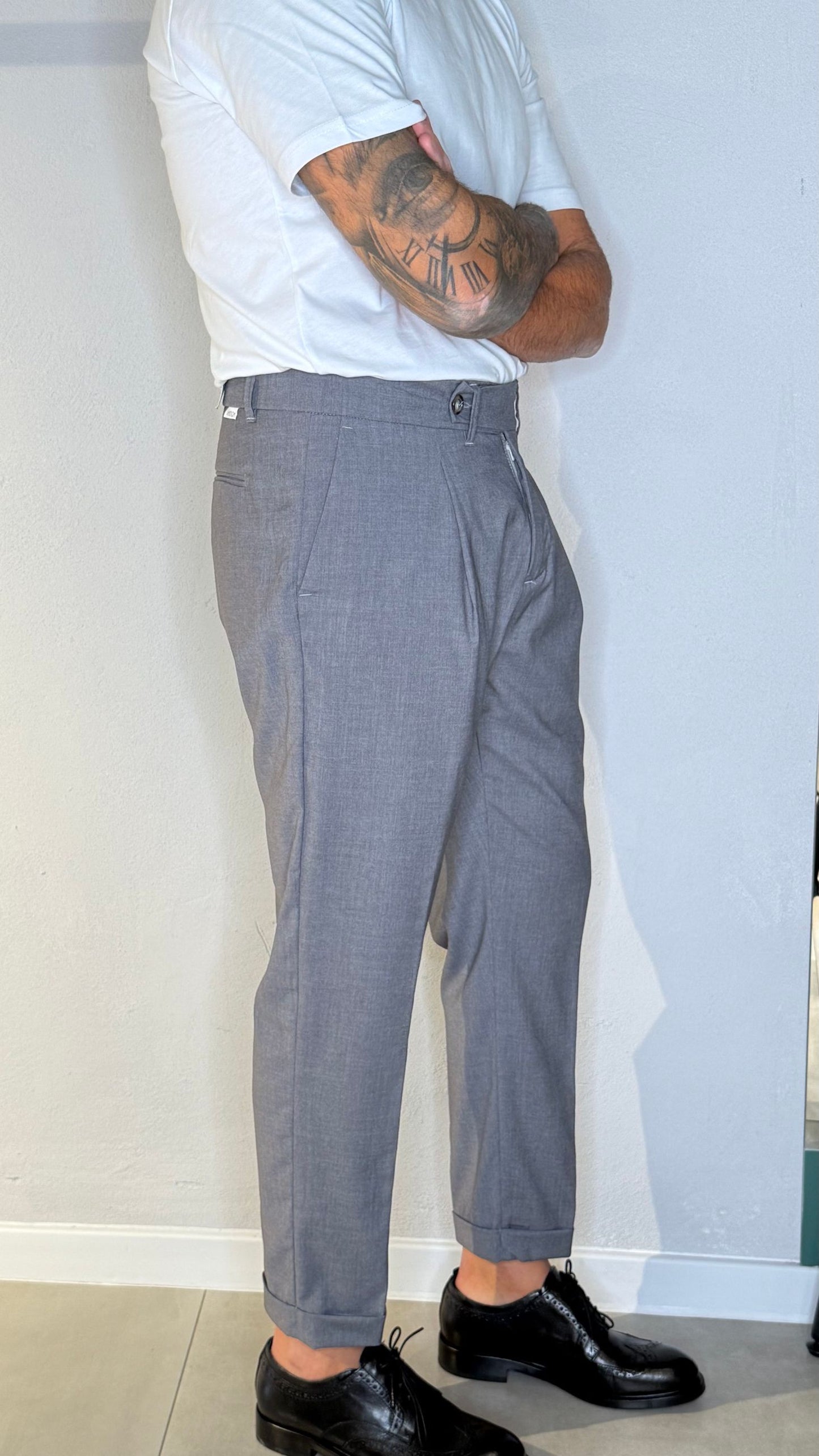 GABRIELT184/GRIGIO - PANTALONE - VANDOM