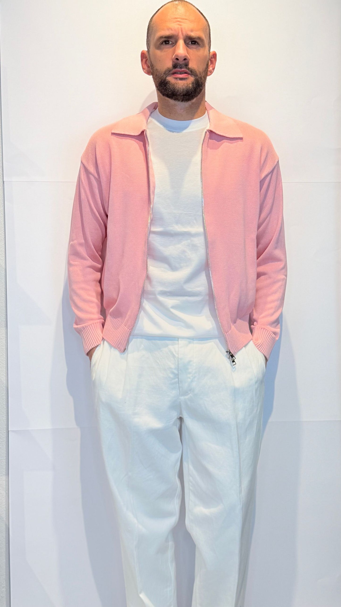 FX9607/PINK - CARDIGAN - PRIVATI