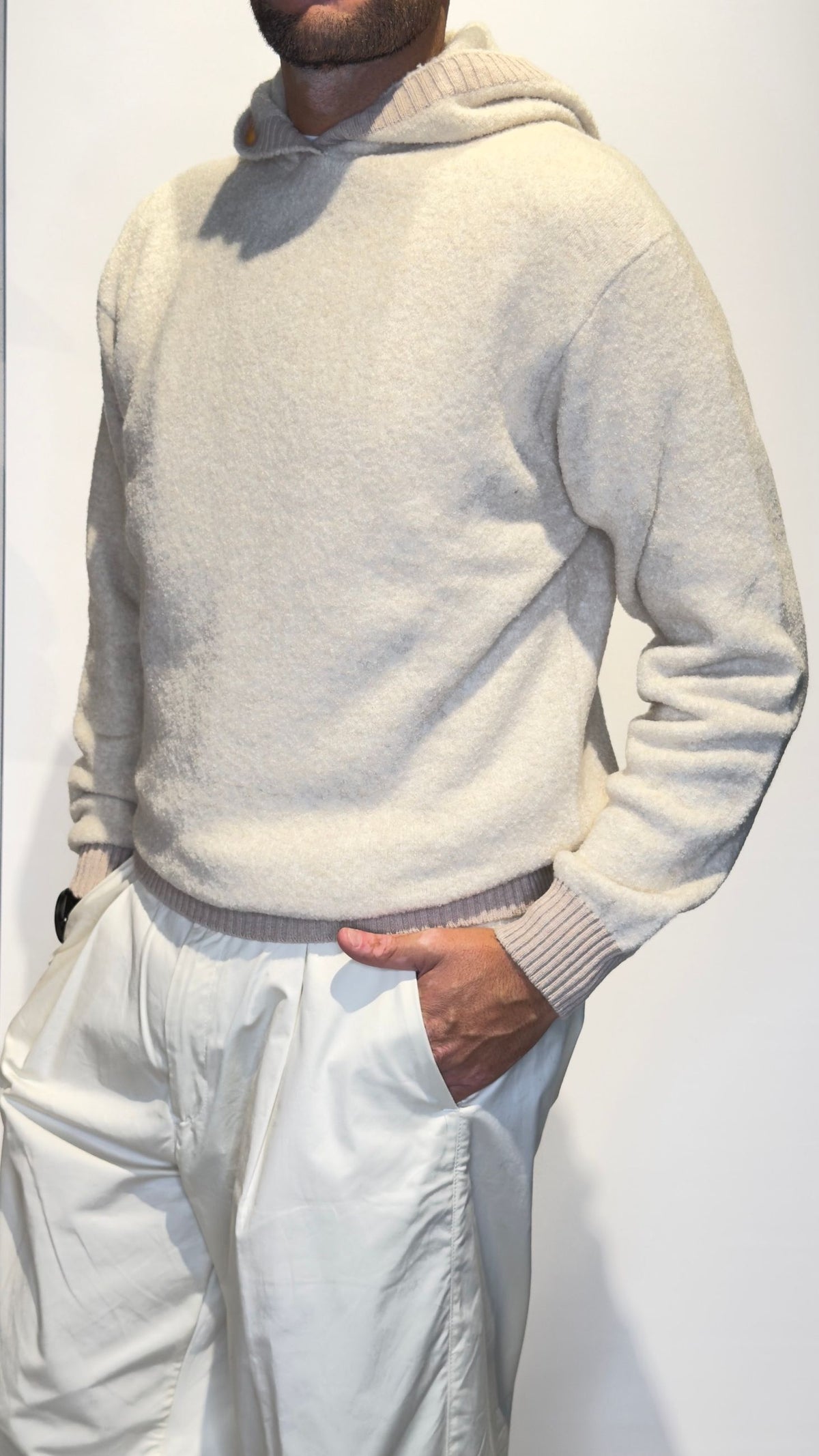 M110121/111/BEIGE - MAGLIA - EMERGING