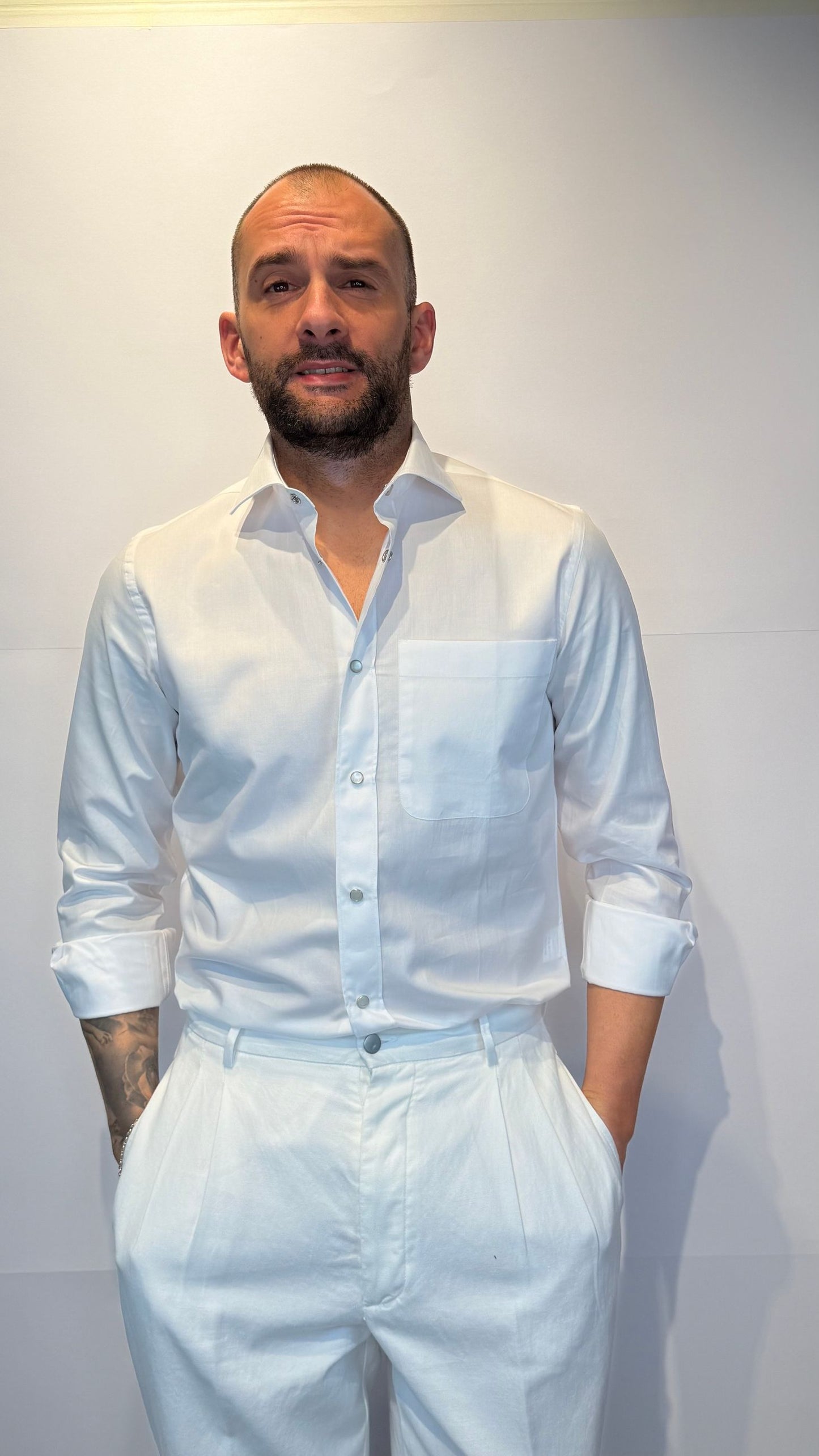 MZ703/RES06BIANCO - CAMICIA - MARTIN ZELO