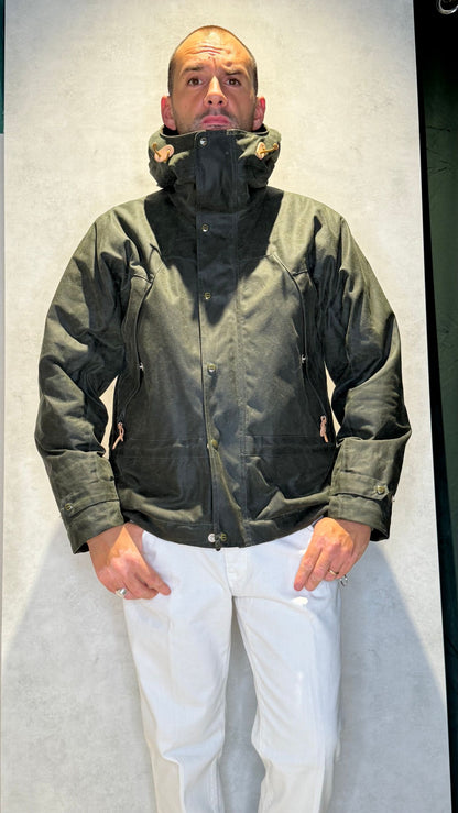 7003-WX/DARKGREEN - GIUBBINO - MANIFATTURA CECCARELLI