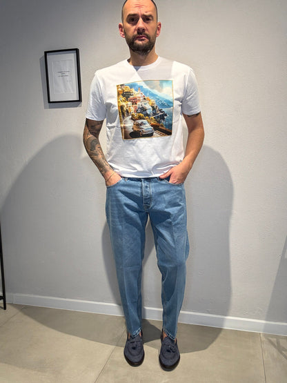 SHCOSTIERA/BIANCO - T-SHIRT - MARTIN ZELO