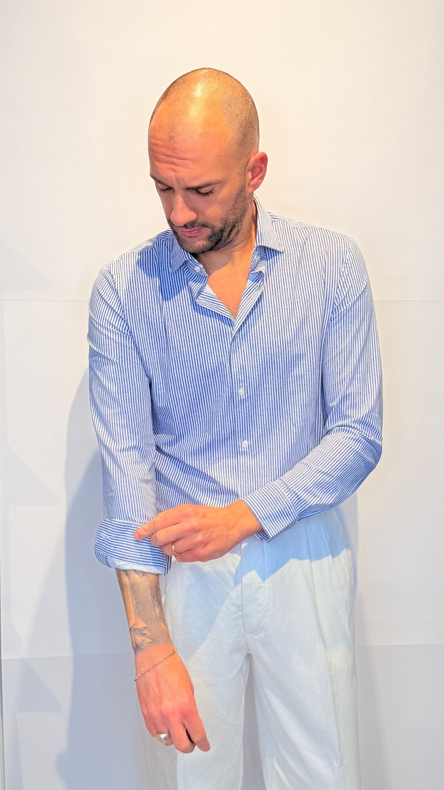 26S10CA-200BLU/BIANCO - CAMICIA - PHILOTINTO