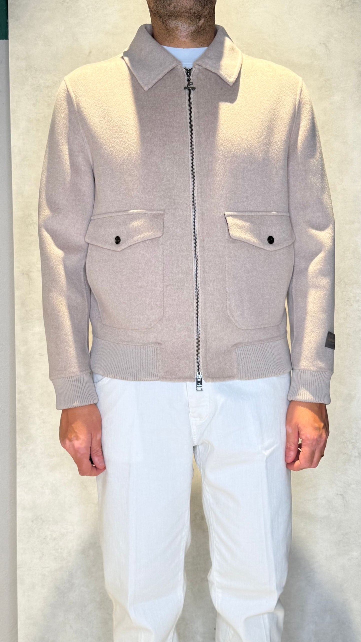 000230COGNEBOMBER/BEIGE - BOMBER - ONTHEBUND