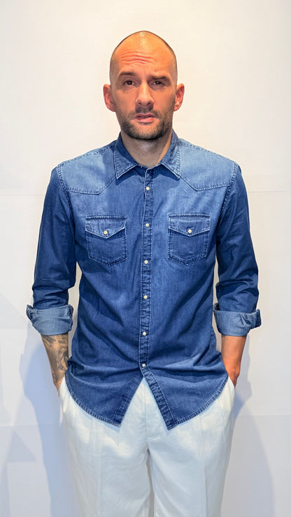 26S17CA-JEANS1030A-2 - CAMICIA - PHILOTINTO