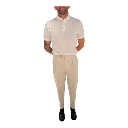 CHIAIALONGCV100BX/ECRU' - PANTALONE - BERWICH