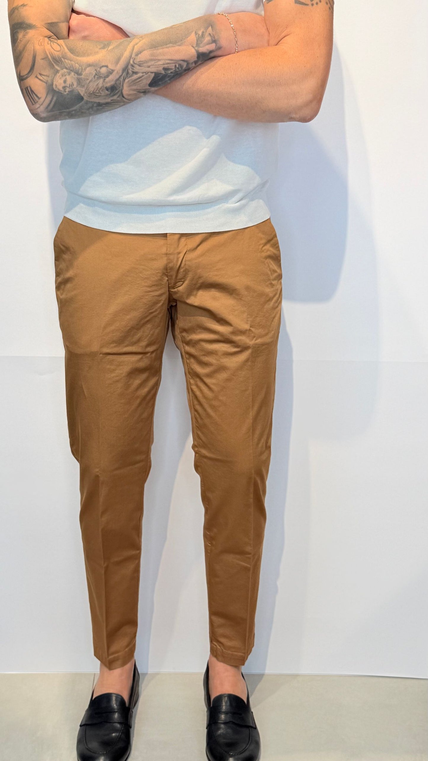 STEFANOT255/COGNAC - PANTALONE - VANDOM