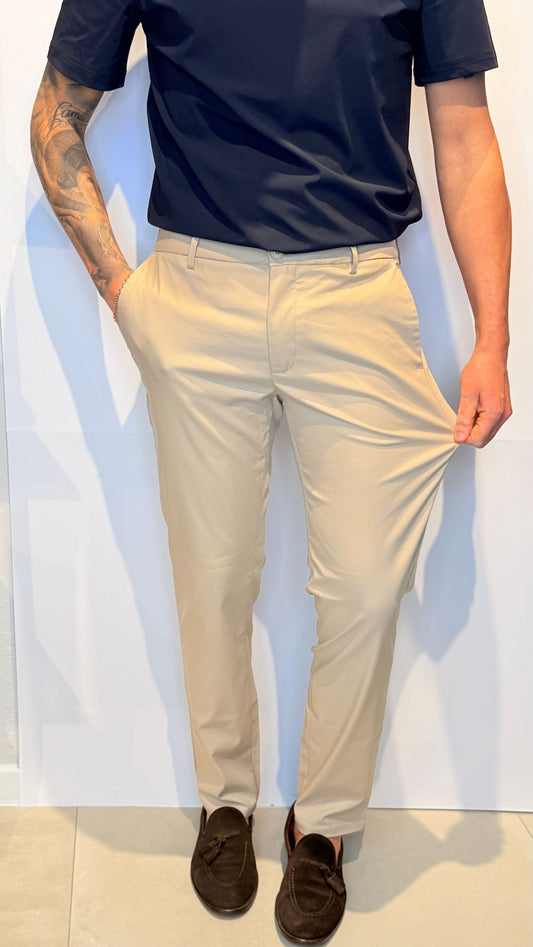 BOB-OKG7BEIGE - PANTALONE - TELERIA ZED
